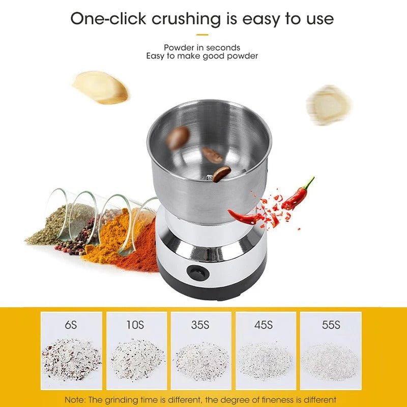 Stainless Steel Electric Grinder - Aleenext