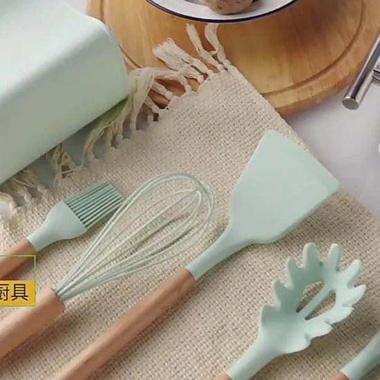 12 Pcs Cooking Utensils Set - Aleenext