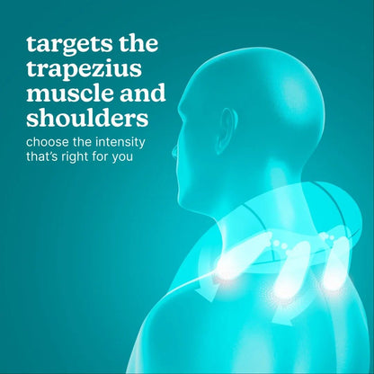 3D Kneading Neck & Back Massager – Deep Tissue Pain Relief - Aleenext