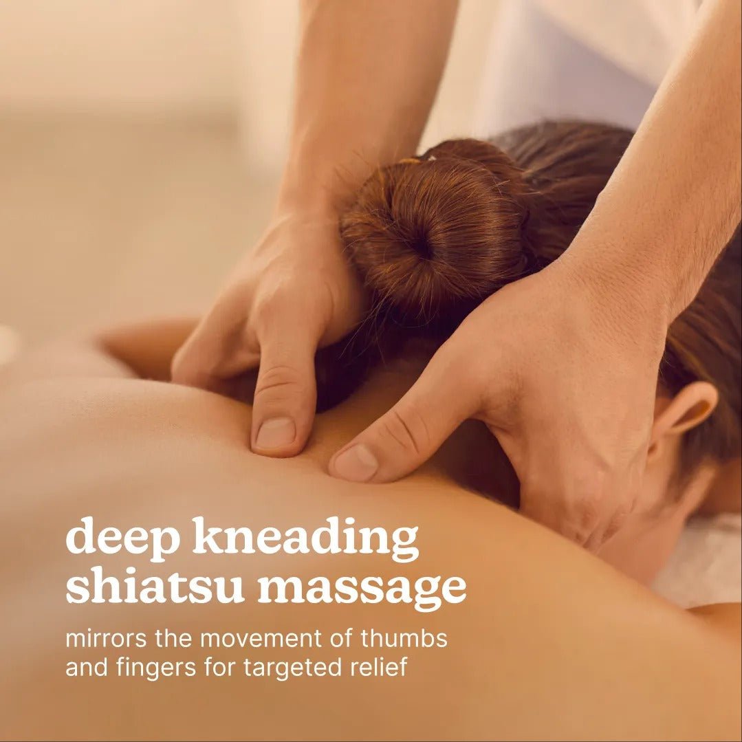 3D Kneading Neck & Back Massager – Deep Tissue Pain Relief - Aleenext