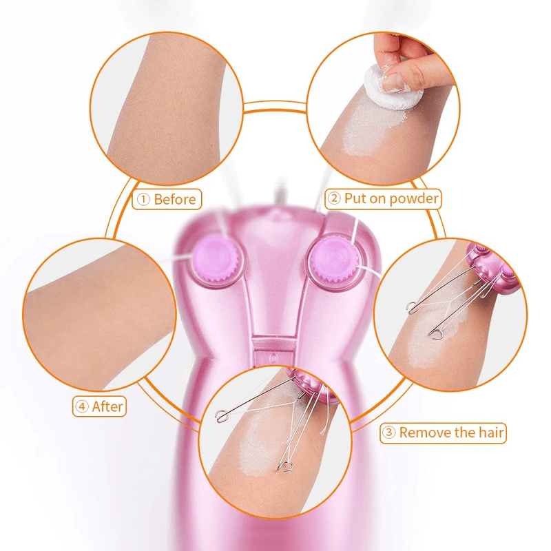 Electric Facial Threading Hair Removal - Aleenext