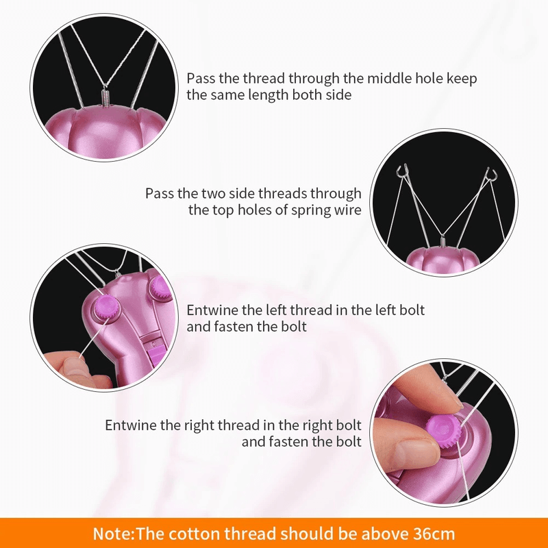 Electric Facial Threading Hair Removal - Aleenext