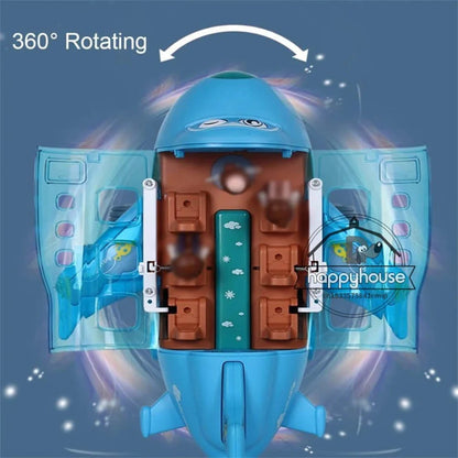 Rotating Electric Airplane Toy
