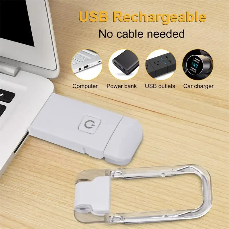 Portable Clip-On Book Light