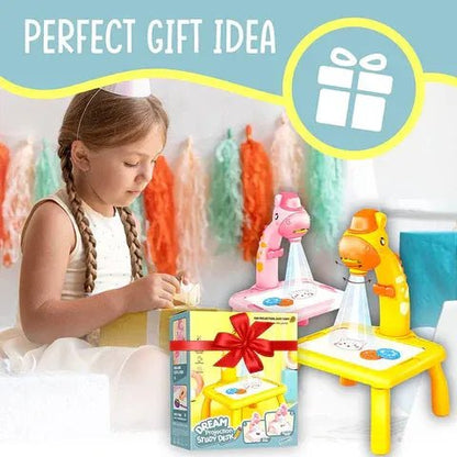 LED Projector Art Painting Table for Kids - Aleenext