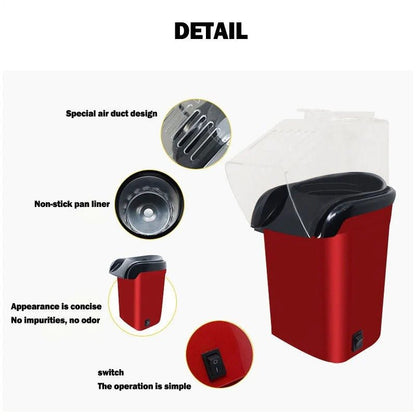 Mini Popcorn Machine - Aleenext