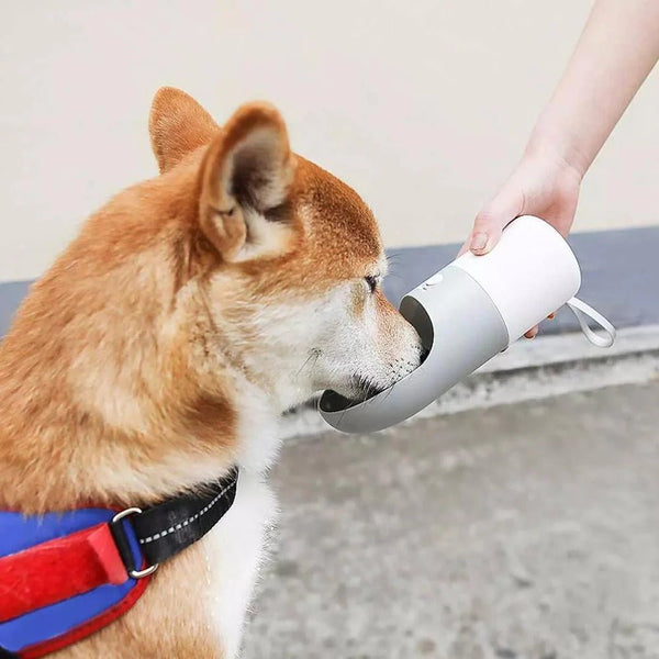 Pet Drinking Cup Pet Water Bottle Convenient Easy To Use Splash - Proof Splash - Proof One - Key Lock ABS Standard - Aleenext