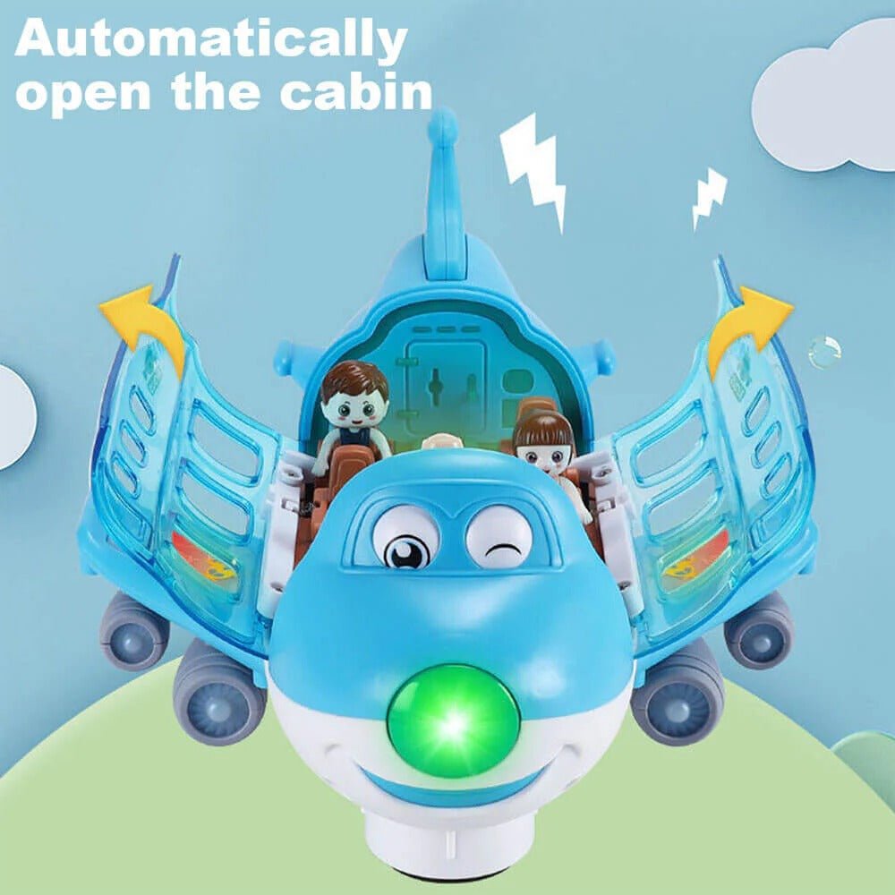 Rotating Electric Airplane Toy - Aleenext