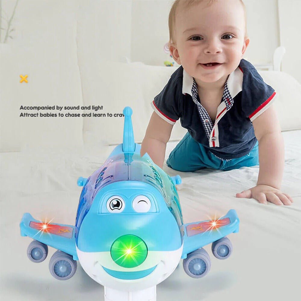 Rotating Electric Airplane Toy - Aleenext