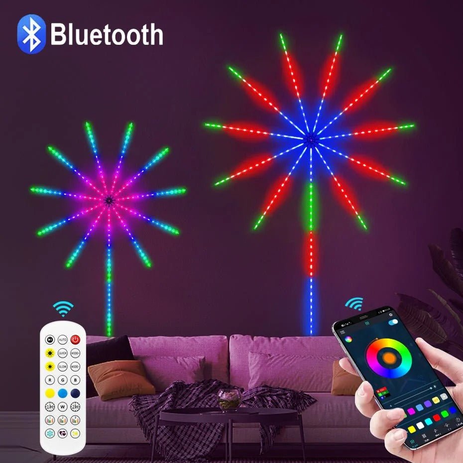 Smart Firework LED Lights - Aleenext
