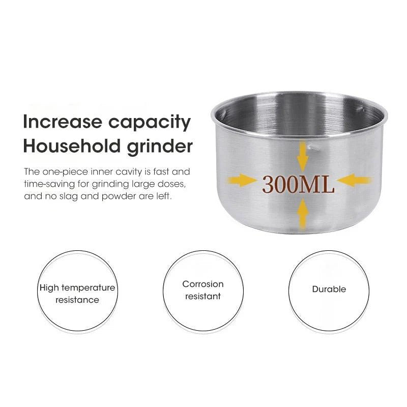 Stainless Steel Electric Grinder - Aleenext
