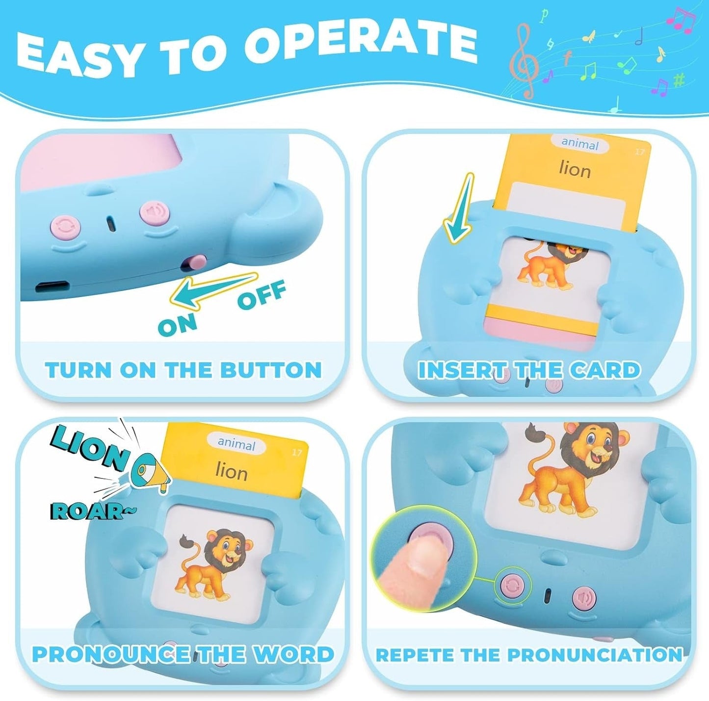 Talking Flash Cards for Kids 🧒 - Aleenext