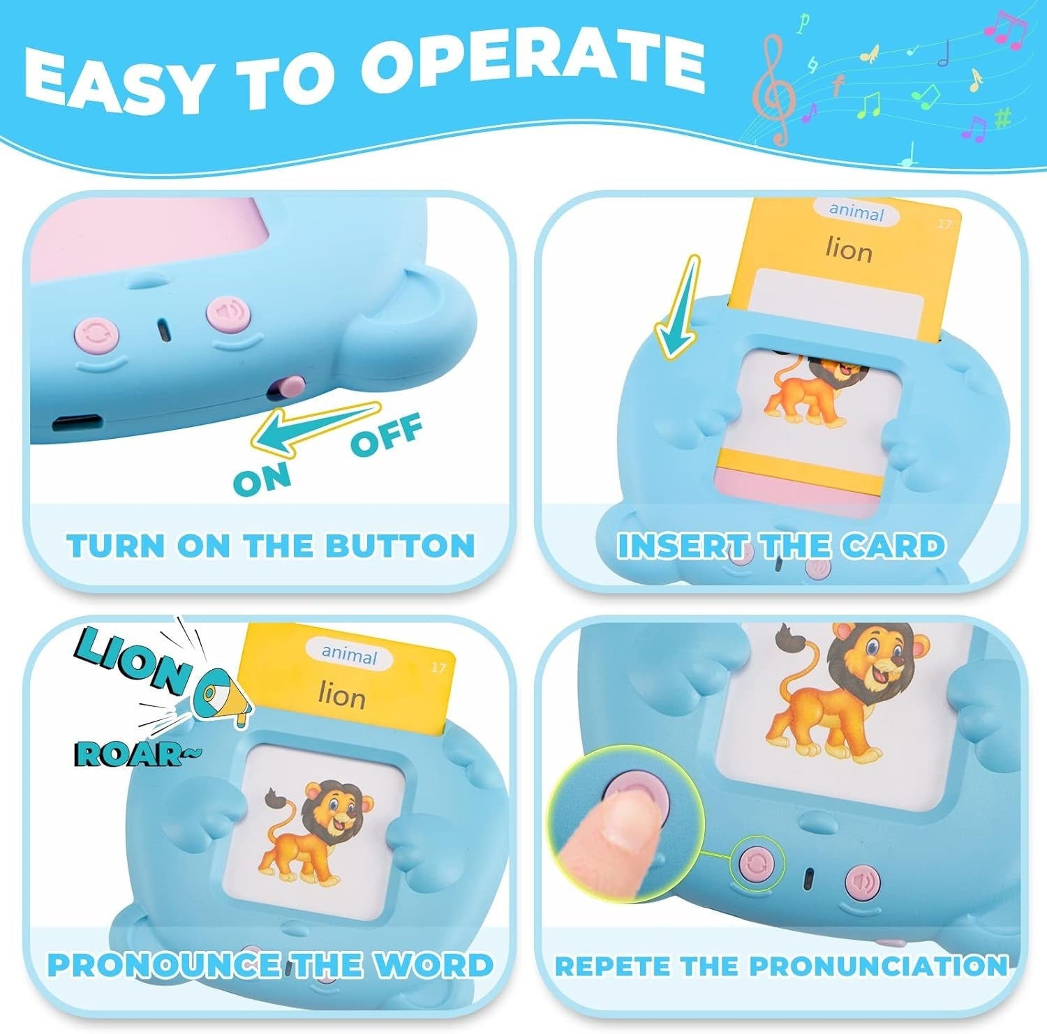 Talking Flash Cards for Kids 🧒 - Aleenext